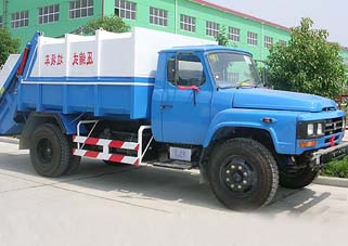东风140(尖头)压缩垃圾车